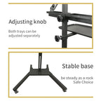 TAIDU PROMOTION MULTI-FUNCTIONAL DOUBLE HOLDER TATTOO BENCH WITH LIGHT